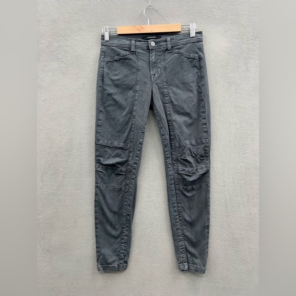 J brand Women’s 26 Ginger Chrome Utility Jeans Gray Pants